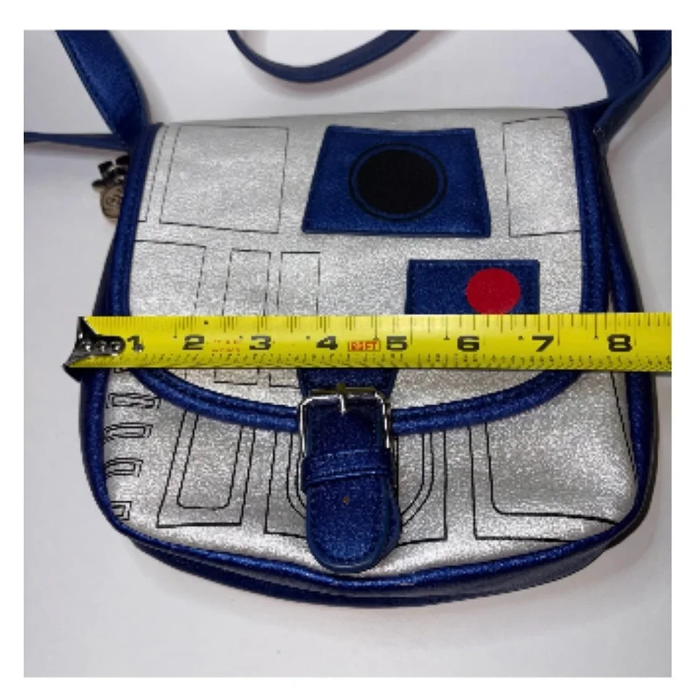 Star Wars Lucas Films Shoulder Bag R2D2 Crossbody C-3PO Charm NWOT